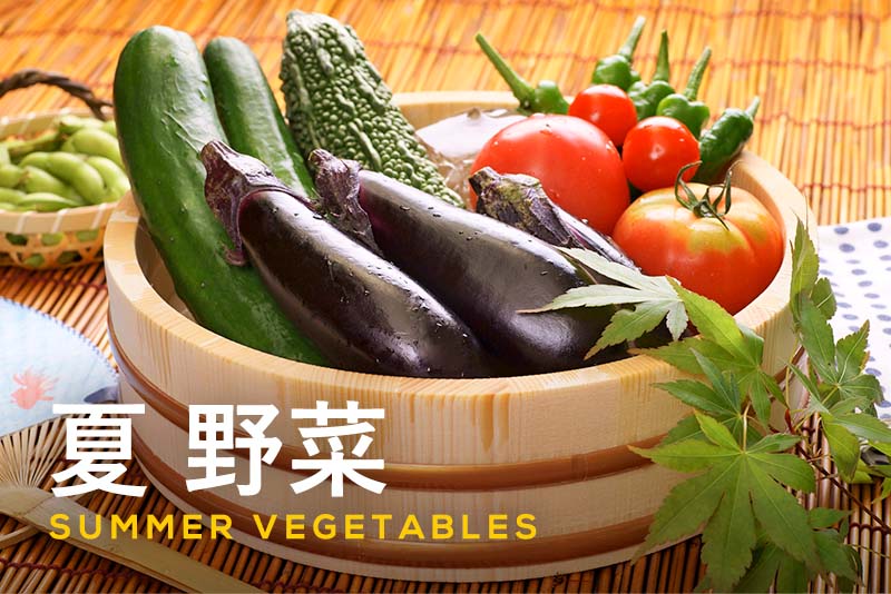 夏野菜の栄養がすごい!色別に効果と食べ方を徹底解説