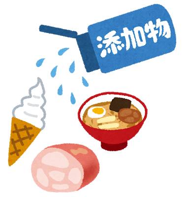 食品添加物のイラスト